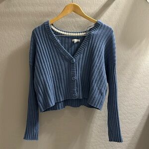 American eagle women’s size large cropped sweater.
